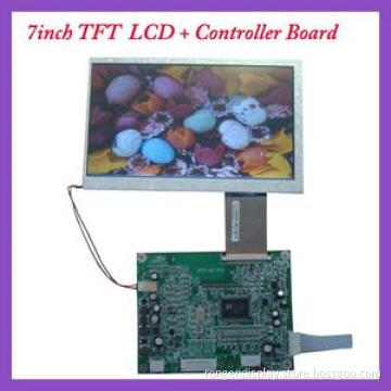 7inch High Brightness TFT LCD Screen with Driver Board